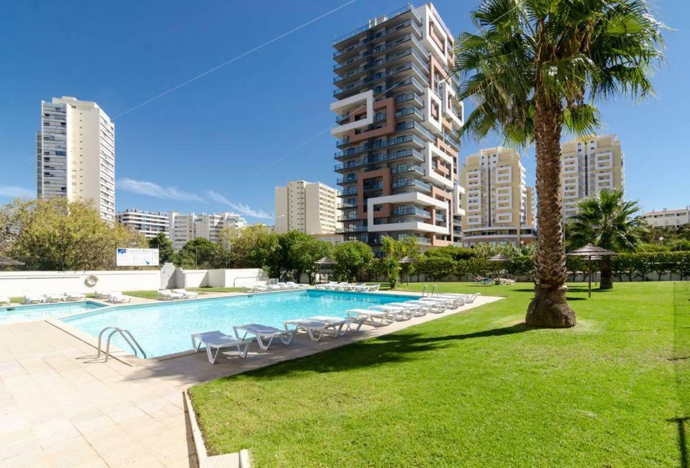 Praia Da Rocha, Algarve Sunny Apartment Portimão Exteriör bild